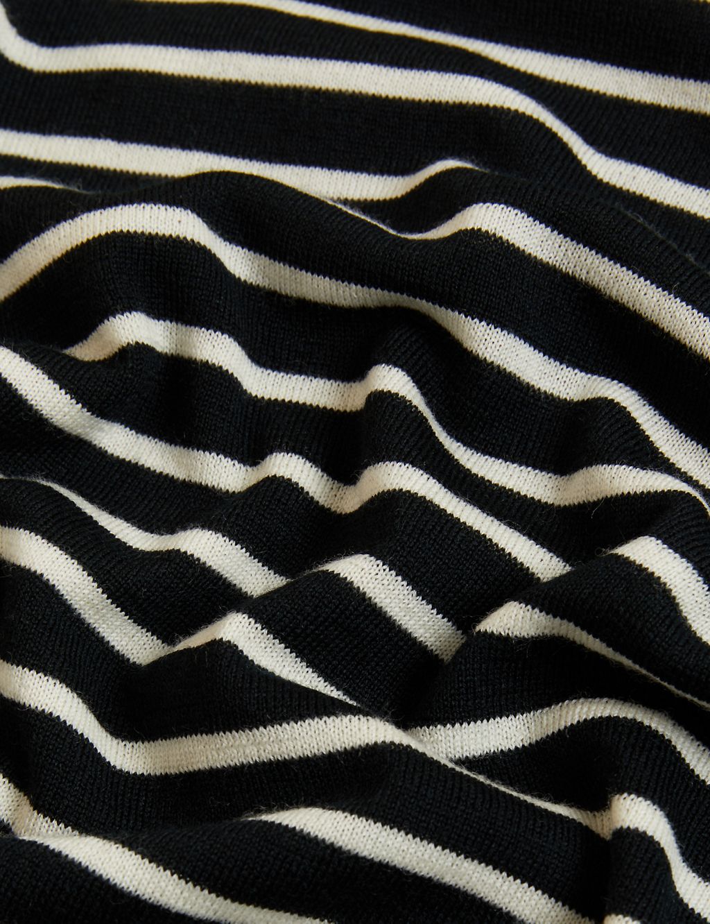 Pure Merino Wool Striped Jumper 6 of 6