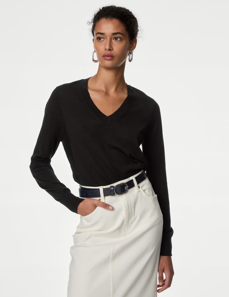 Marks and spencer ladies jumper sale
