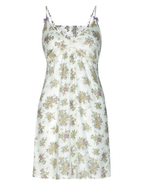 Pure Modal Floral Chemise Image 2 of 5