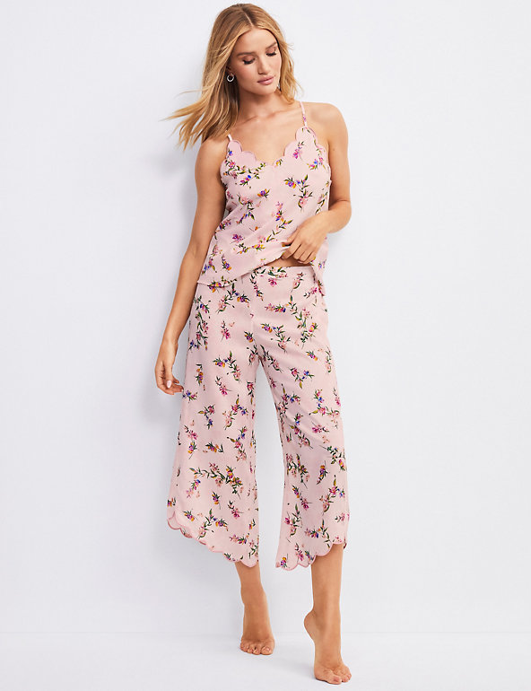 Marks & Spencer Autógrafo Rosie Damas Floral Pijama Pantalones Talla 10 BNWT