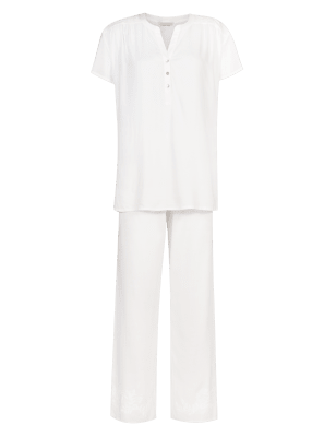 Pure Modal Mandarin Collar Pyjamas with Cool Comfort Technology