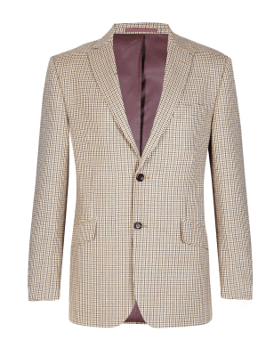 houndstooth coat marks and spencer