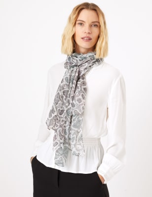 Marks and hot sale spencer silk scarves