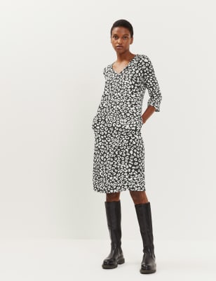 Jaeger animal sale print dress