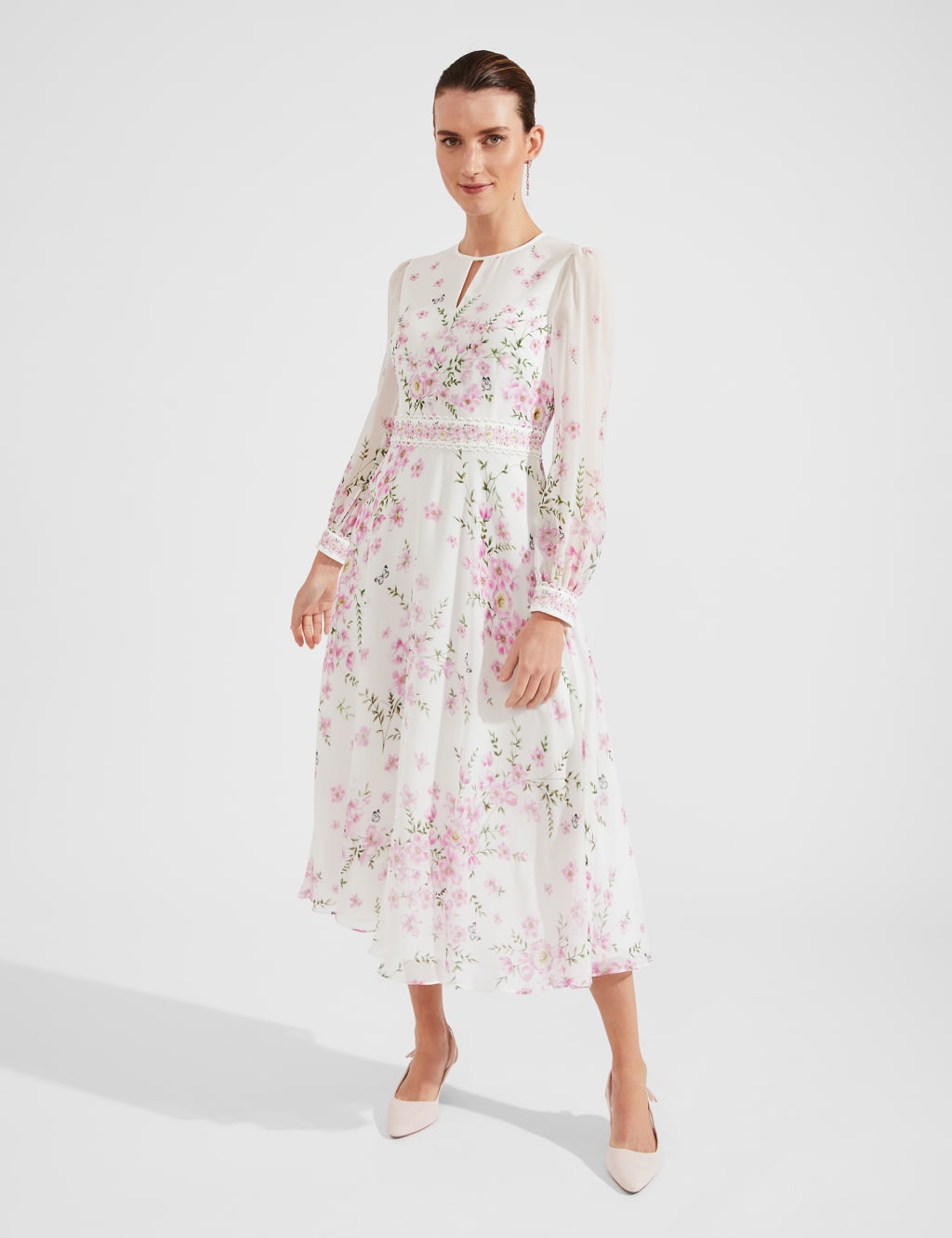 Marks and spencer silk dress clearance