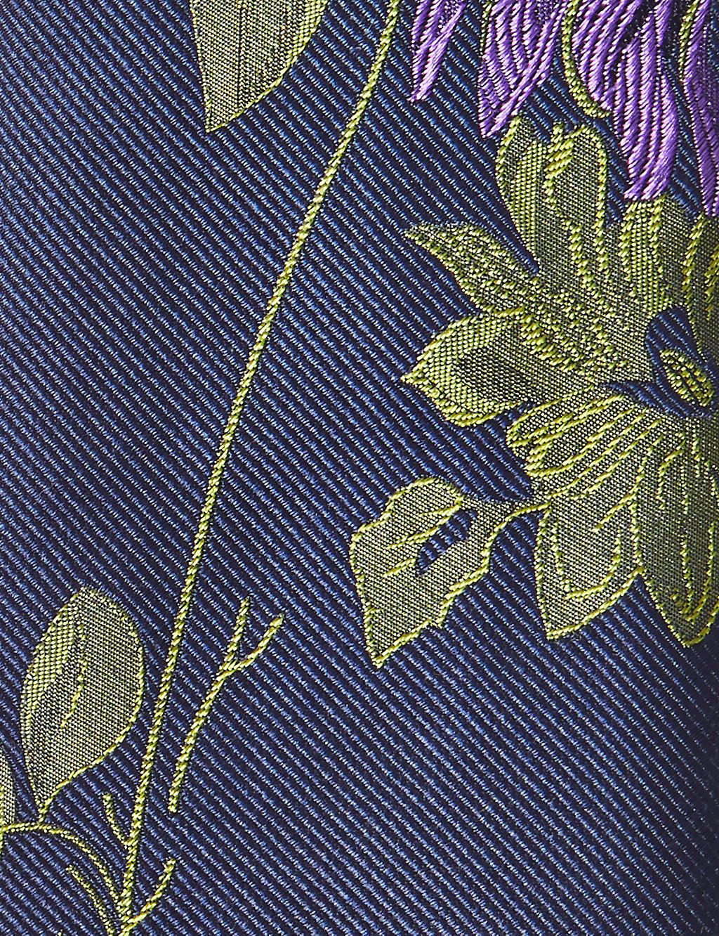 Pure Silk Floral Tie 4 of 5