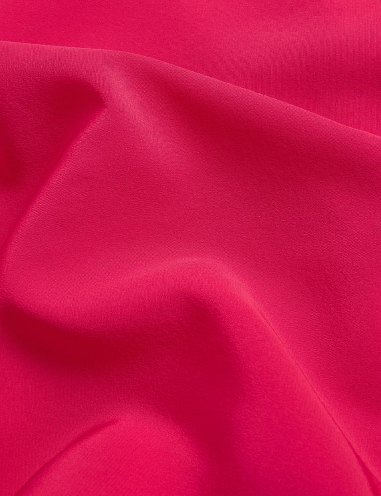 Pure Silk Midi Skirt | JAEGER | M&S
