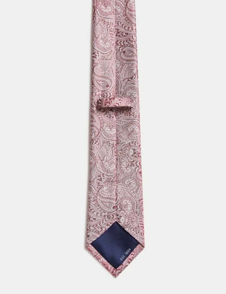 Pure Silk Paisley Tie | M&S Collection | M&S