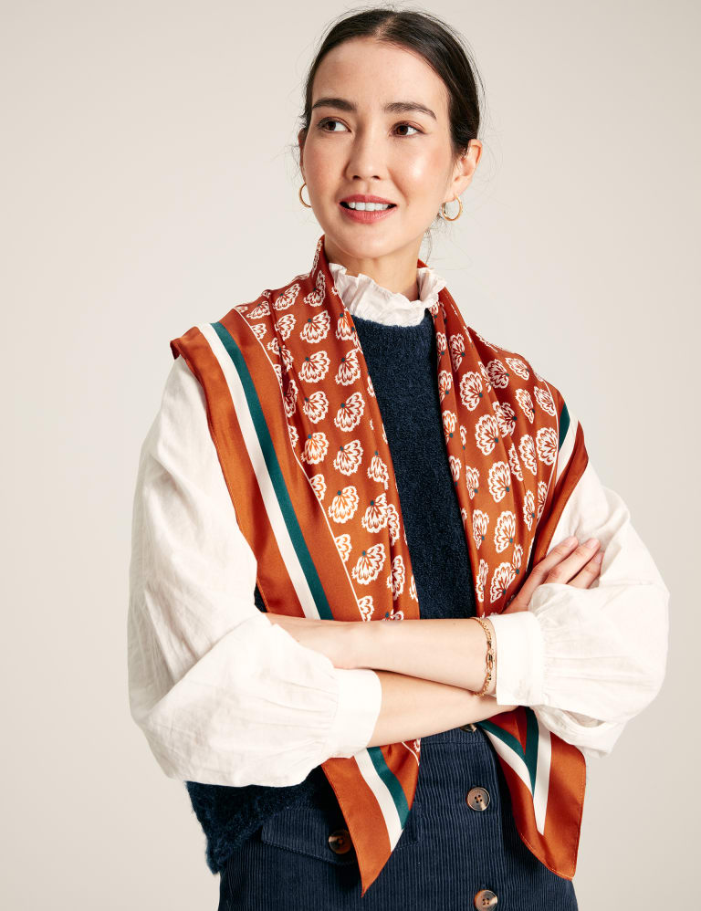 Ladies silk scarves marks and spencer online