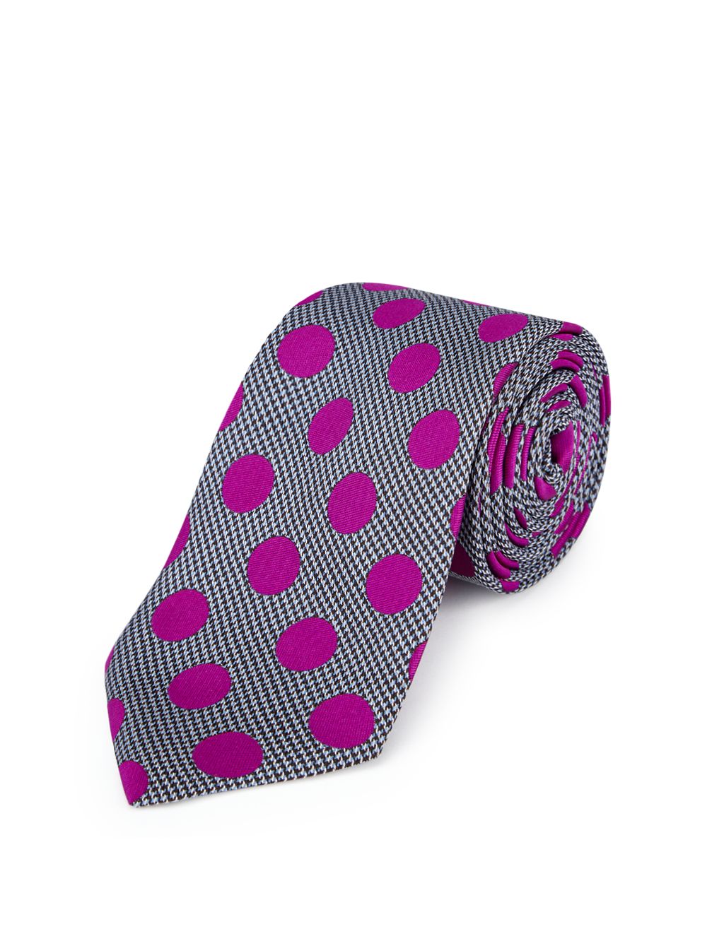 Pure Silk Spotted Tie 1 of 3