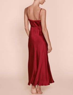 Marks and spencer satin sales nightdress