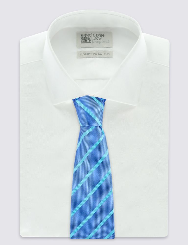 Pure Silk Striped Tie 1 of 2