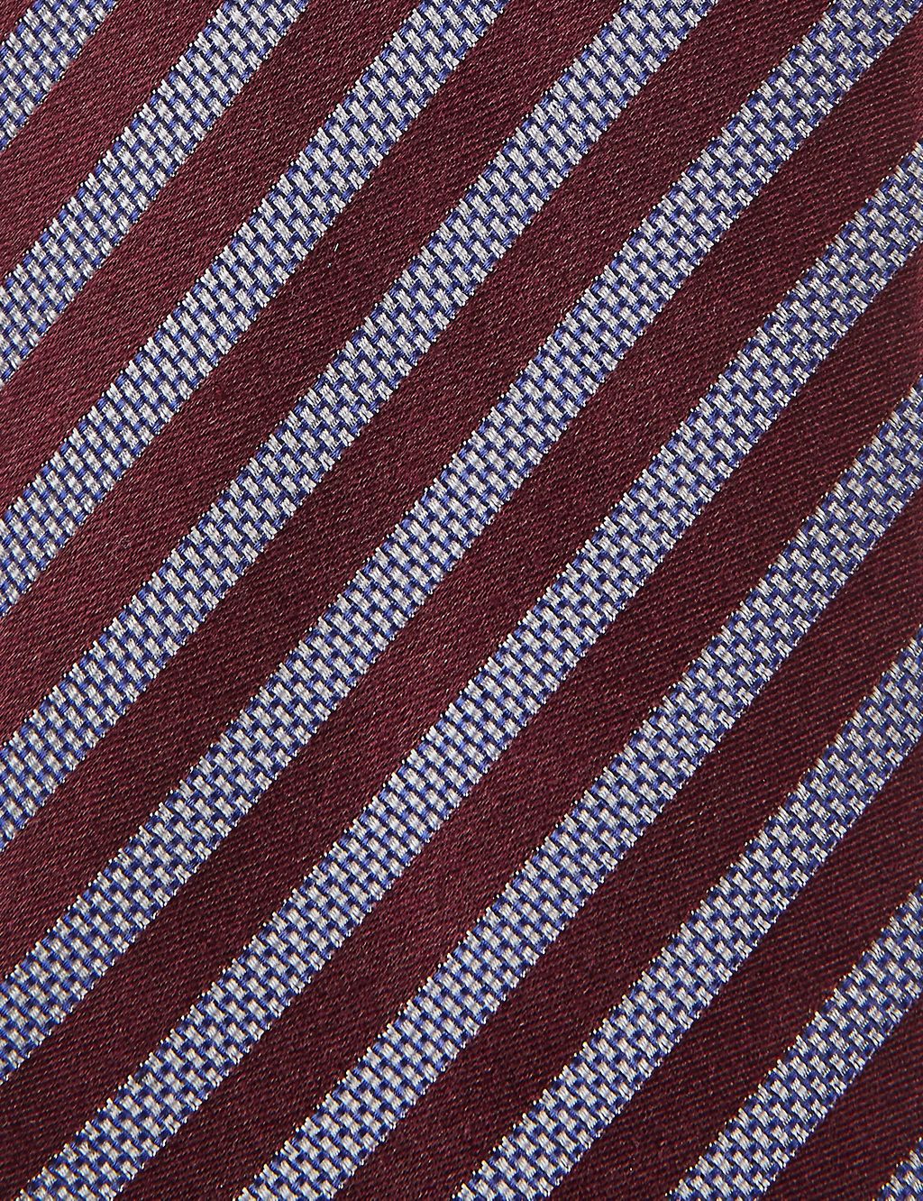 Pure Silk Striped Tie 2 of 3