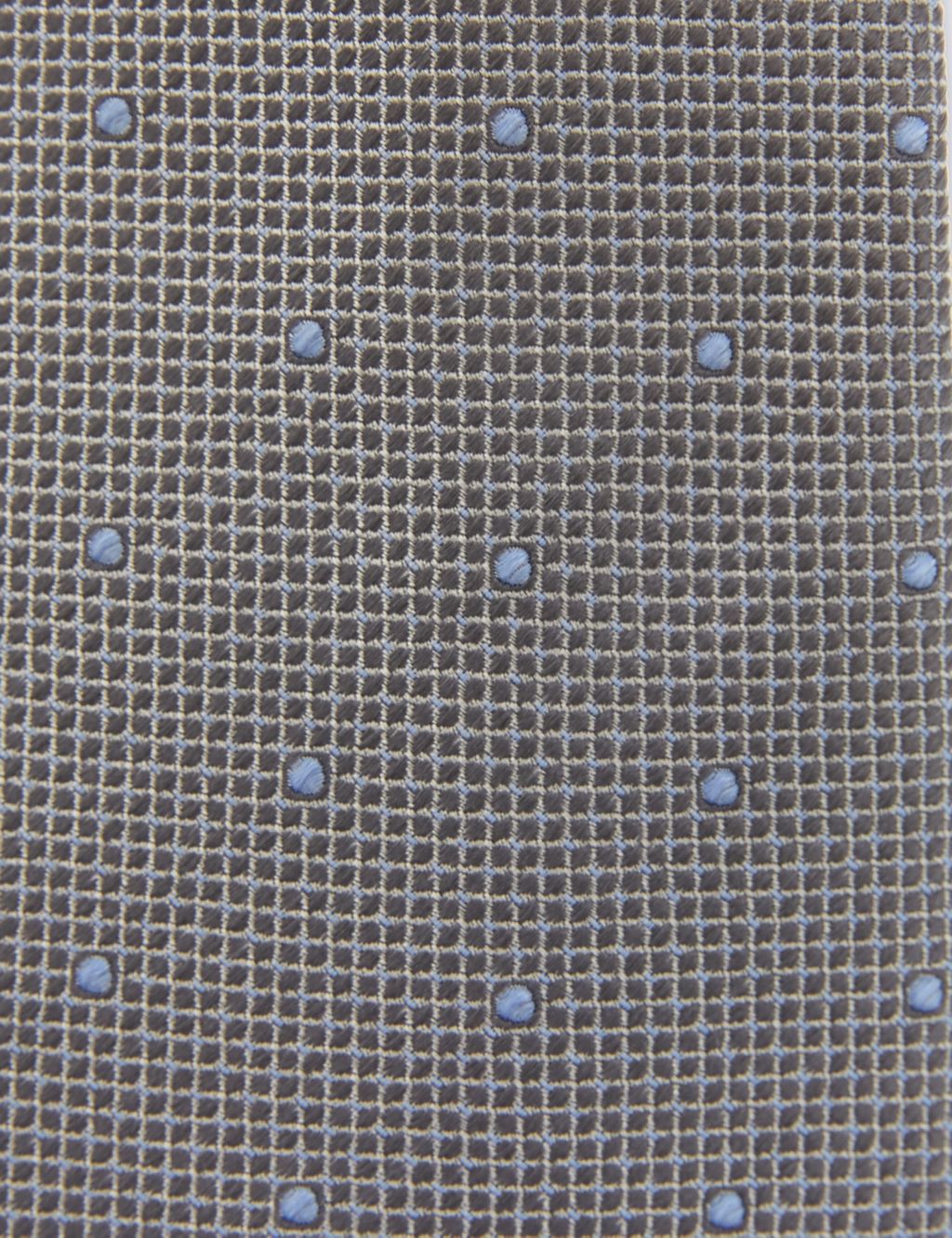 Pure Silk Textured Spotted Tie 2 of 3