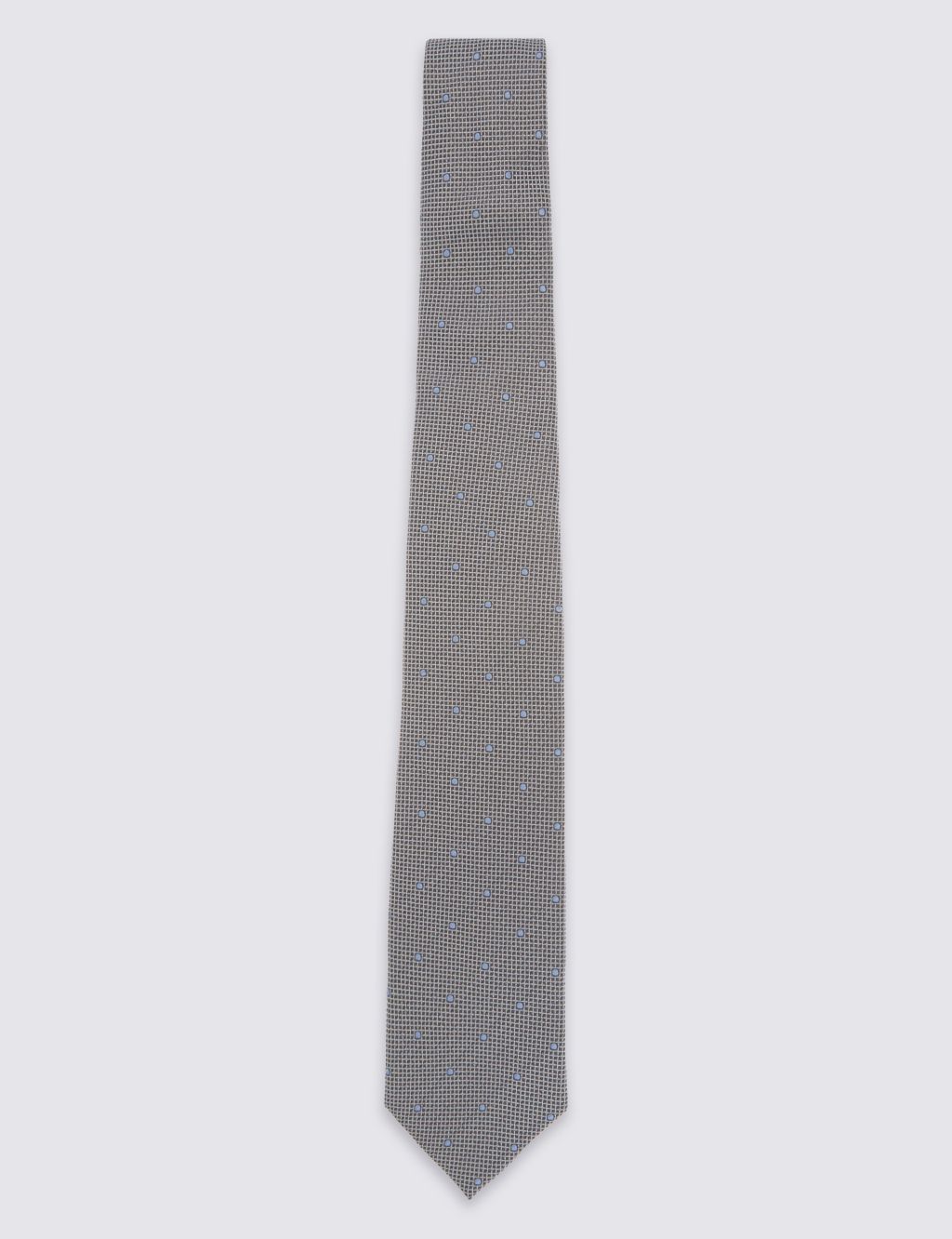 Pure Silk Textured Spotted Tie 1 of 3