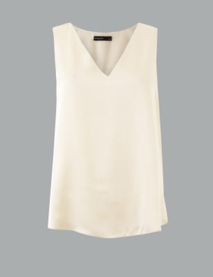 Pure Silk Vest Top, Autograph