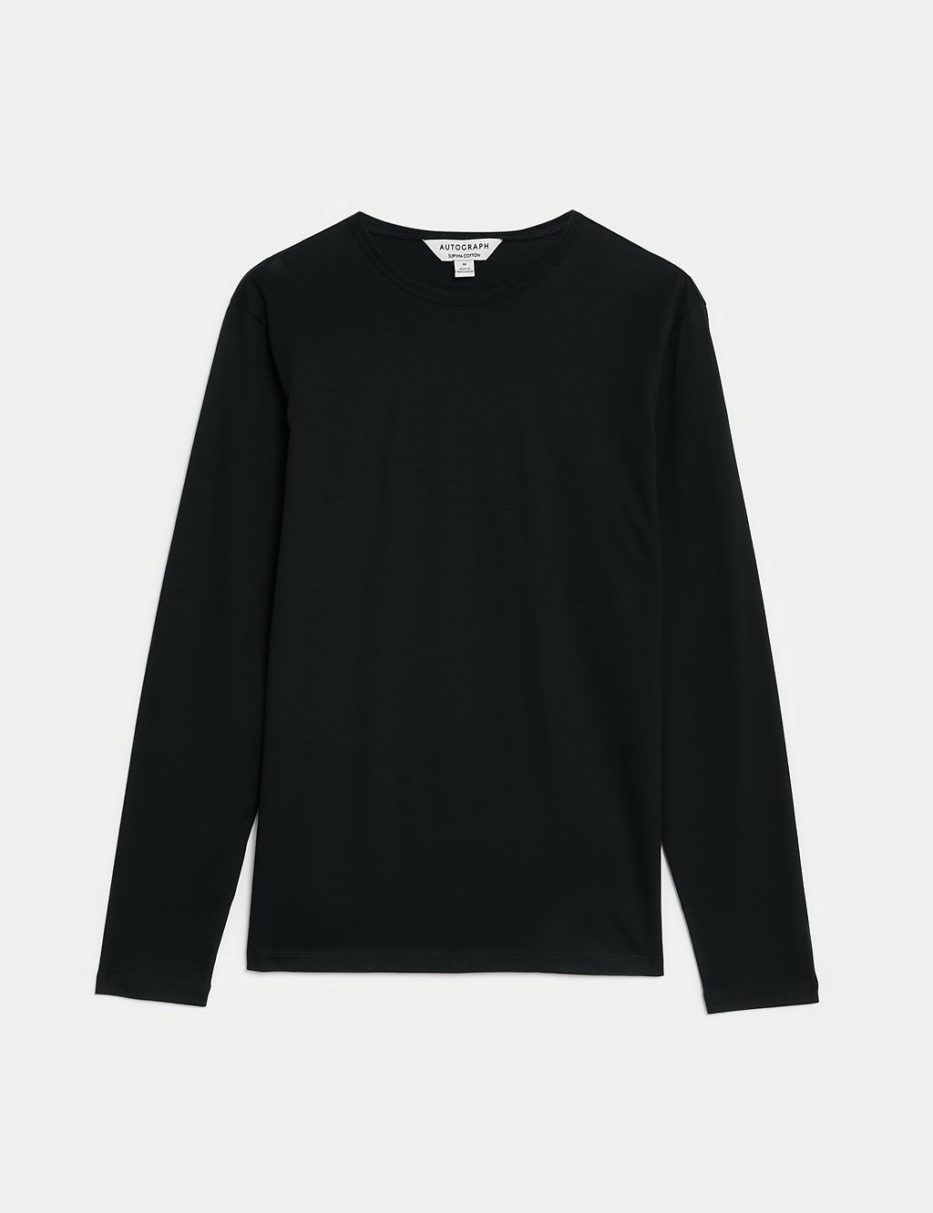 Pure Supima® Cotton Long Sleeve T-Shirt 1 of 4