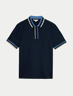 Pure Supima® Cotton Polo Shirt Image 2 of 5