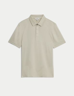 Pure Supima® Cotton Polo Shirt Image 2 of 6