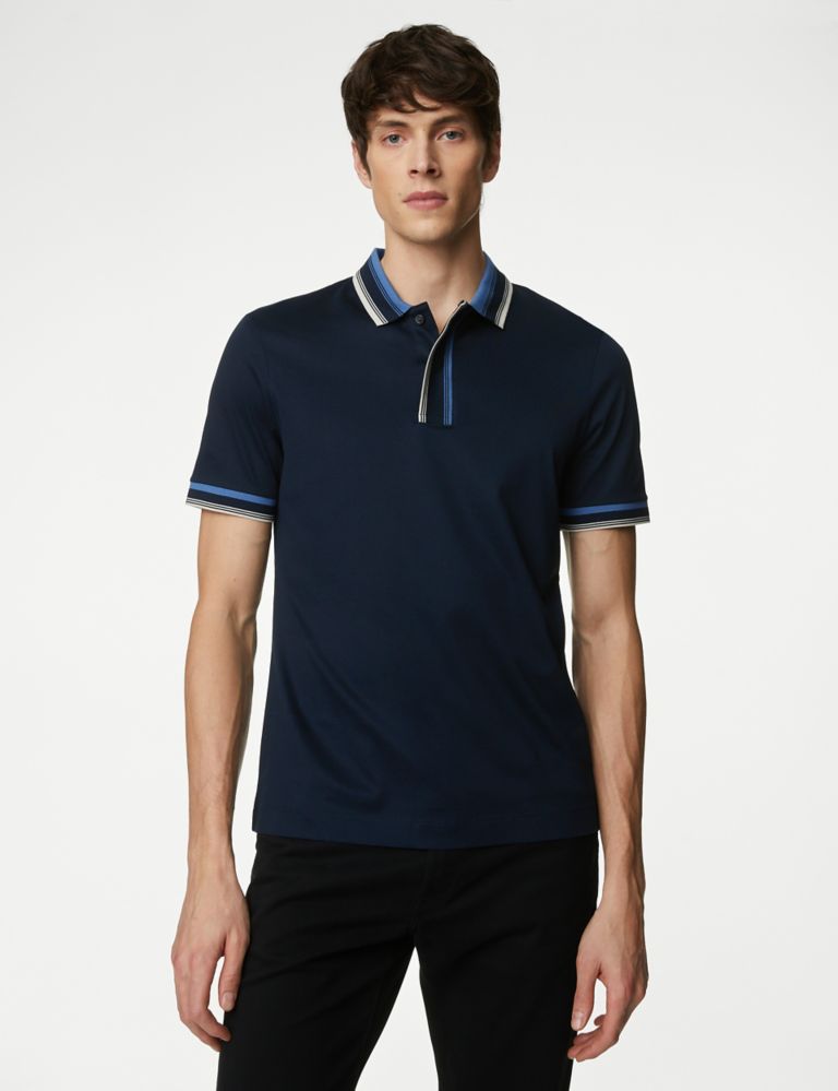 Pure Supima® Cotton Polo Shirt 3 of 5