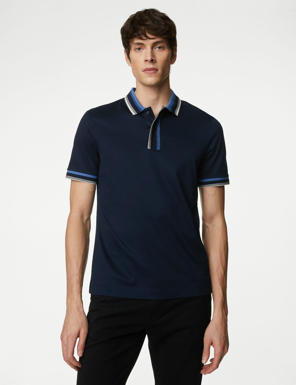 Pure Supima® Cotton Polo Shirt 2 of 5