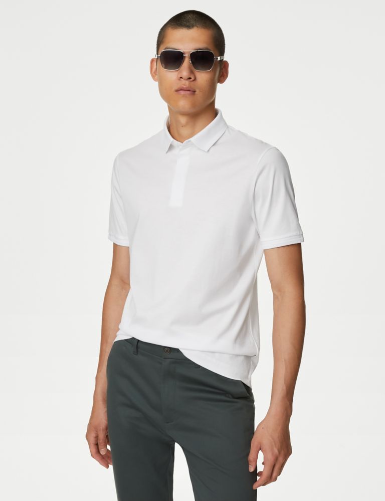 Pure Supima® Cotton Polo Shirt 4 of 5