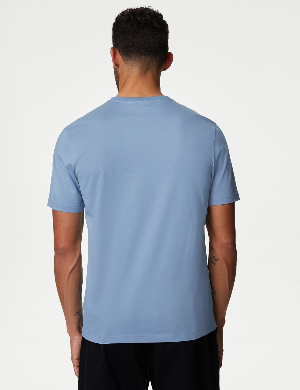 Pure Supima® Cotton V-Neck T-Shirt 5 of 5
