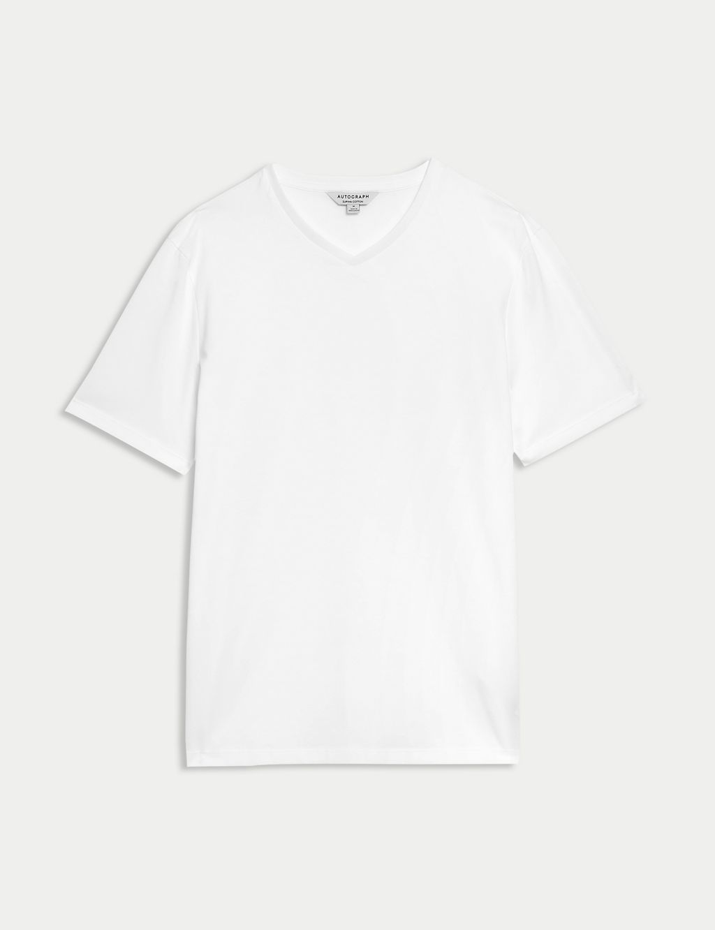Pure Supima® Cotton V-Neck T-Shirt 1 of 4