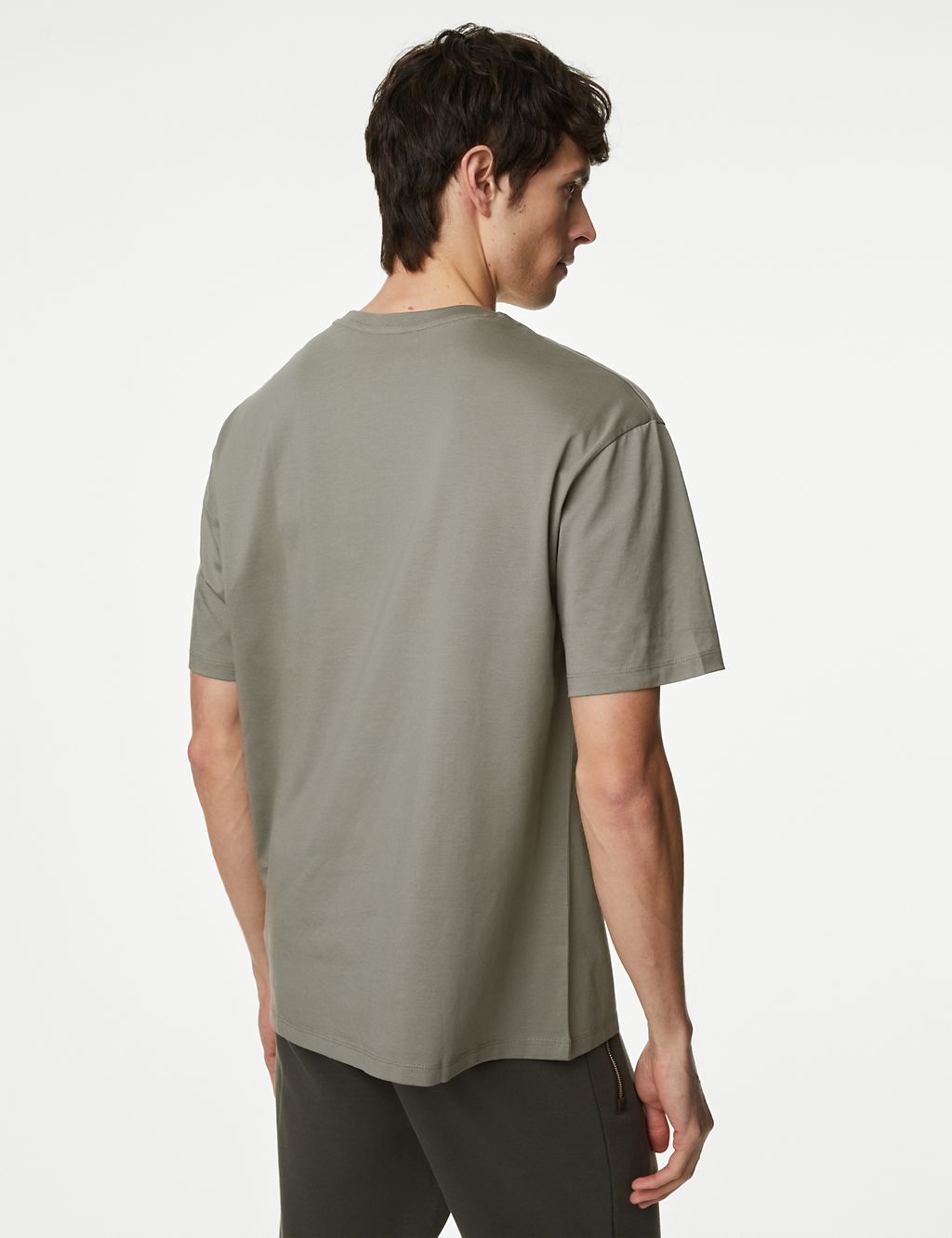 Pure Supima Cotton Oversized T-Shirt 5 of 5