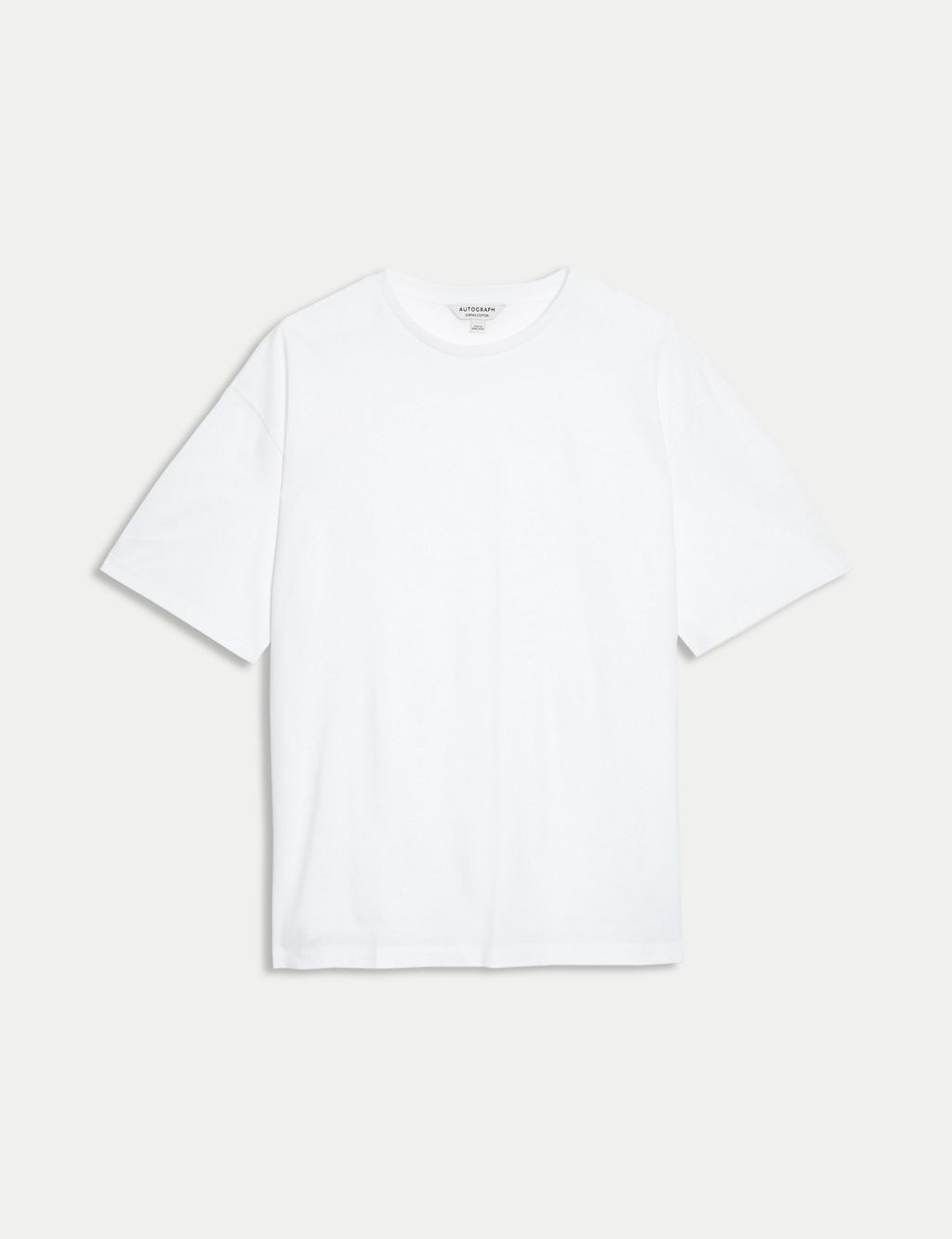 Pure Supima Cotton Oversized T-Shirt 1 of 5