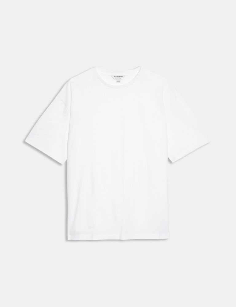 Pure Supima Cotton Oversized T-Shirt 2 of 5