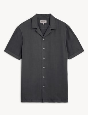 Pure Tencel™ Revere Shirt Image 2 of 5