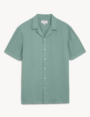 Pure Tencel™ Revere Shirt Image 2 of 4