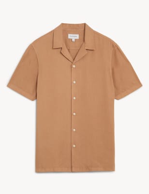 Pure Tencel™ Revere Shirt Image 2 of 5