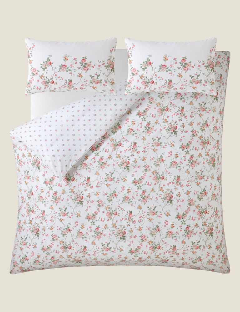Pure Washed Cotton Mountney Garden Bedding Set 3 of 5