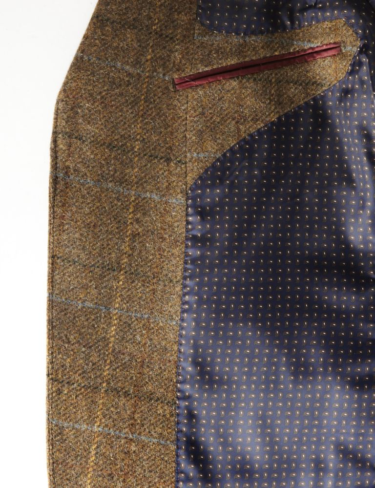 Pure Wool 2 Button Check Jacket 4 of 4