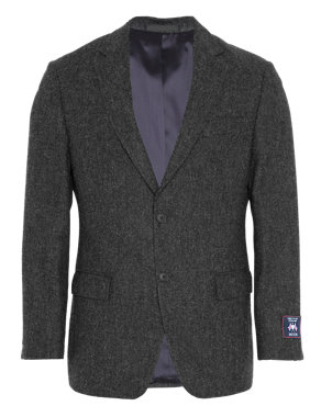 Pure Wool 2 Button Donegal Jacket Image 2 of 4