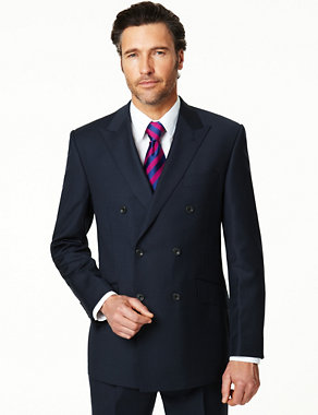 Pure Wool 2 Button Suit Jacket Image 2 of 6