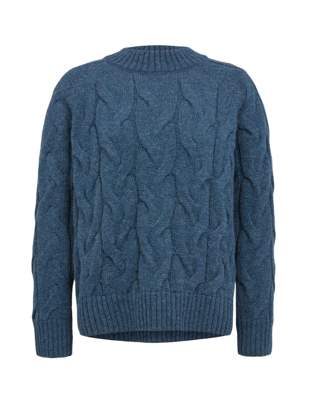 Pure Wool Cable Knit Relaxed Jumper 1 of 9