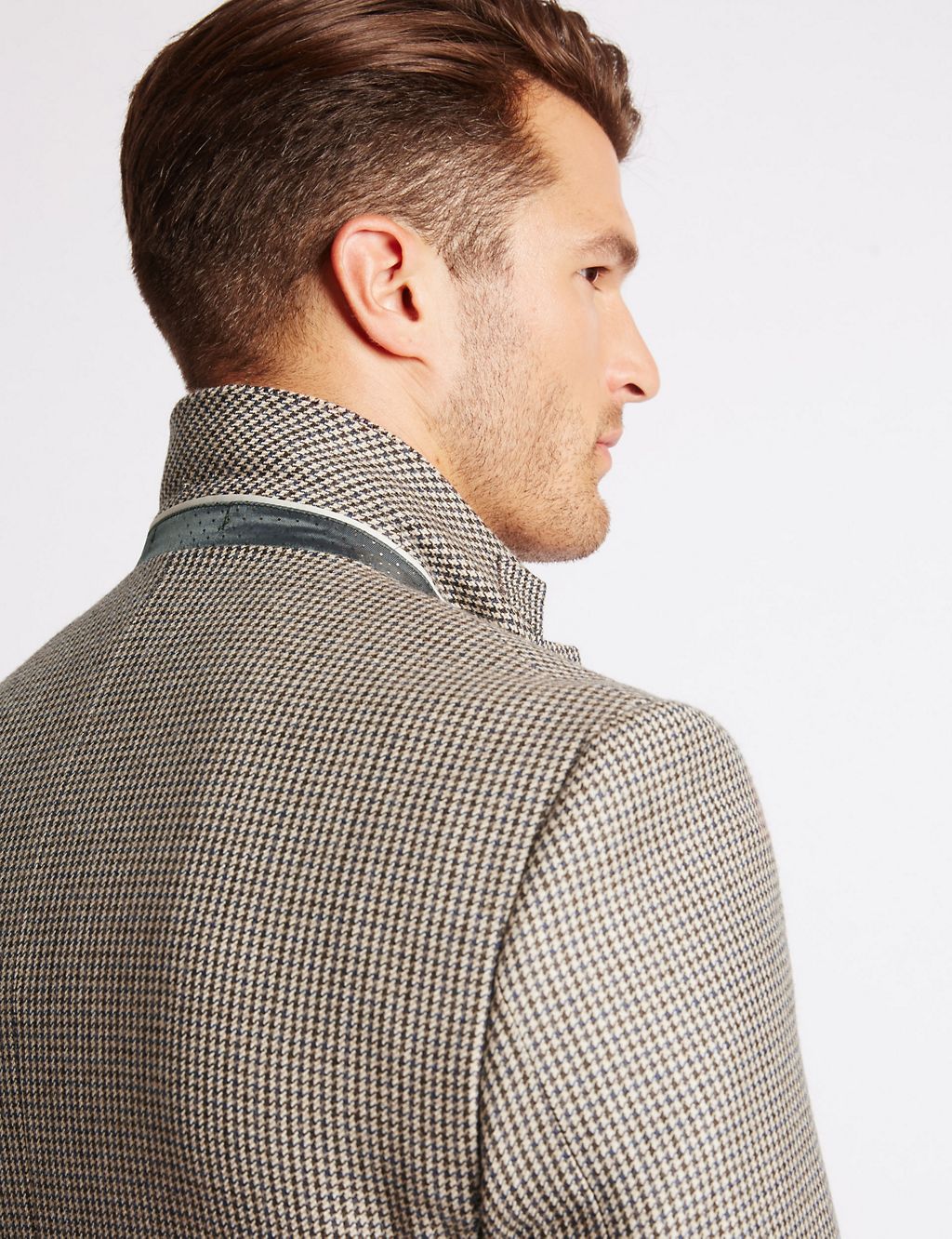 Pure Wool Checked Jacket 8 of 8