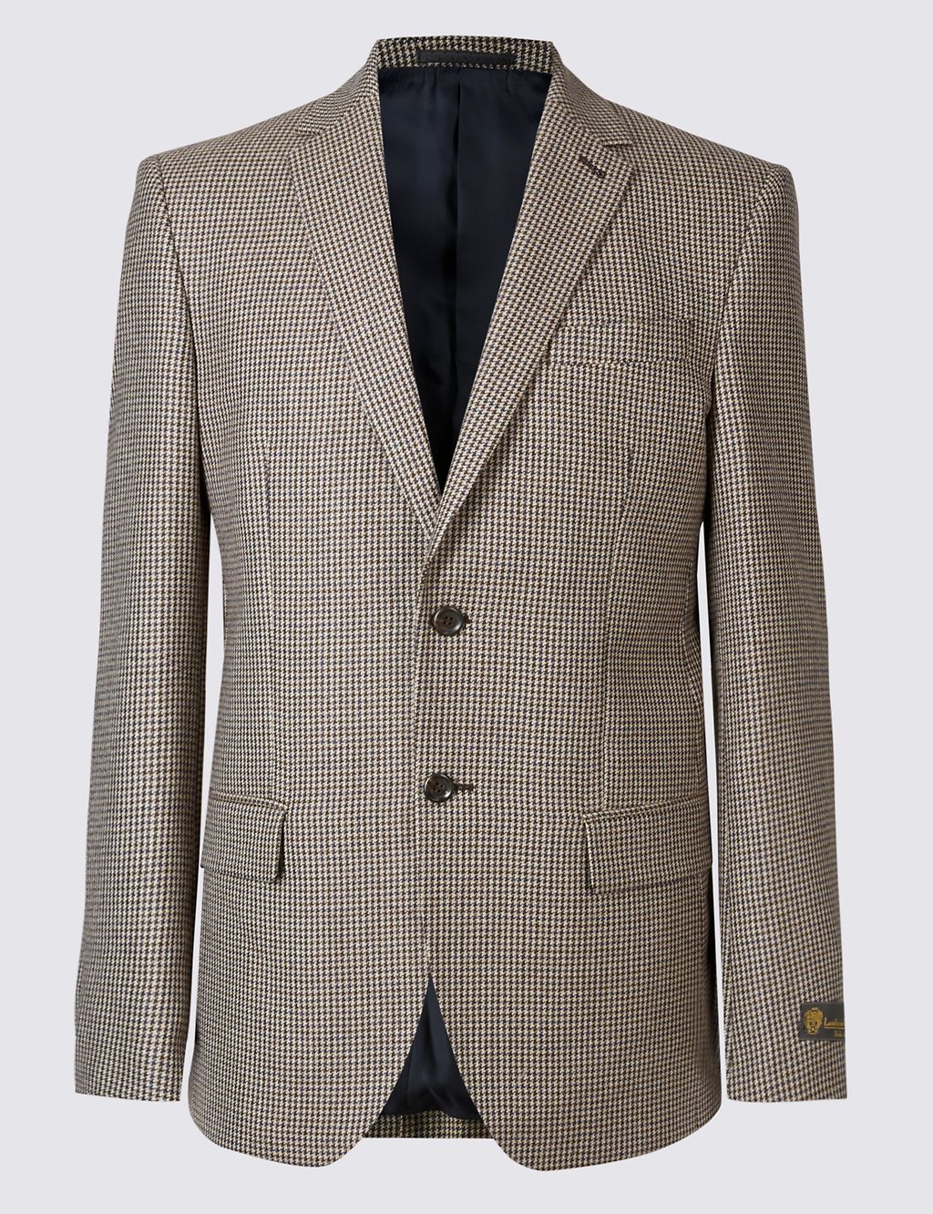 Pure Wool Checked Jacket 1 of 8