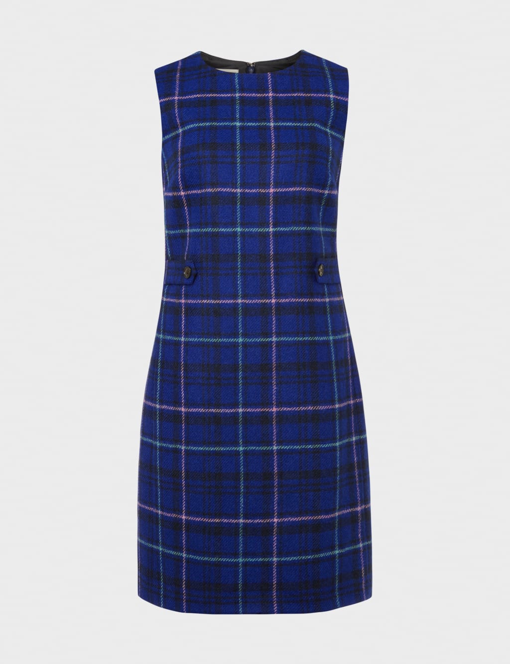 oasis check shift dress