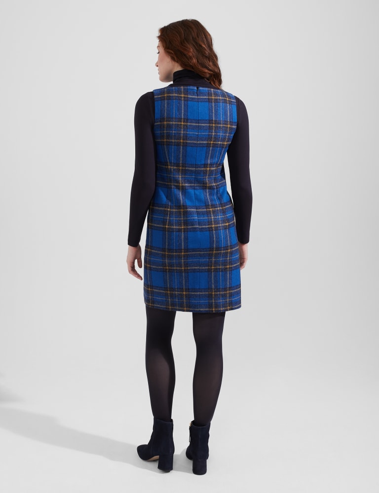 Hobbs outlet checked dress