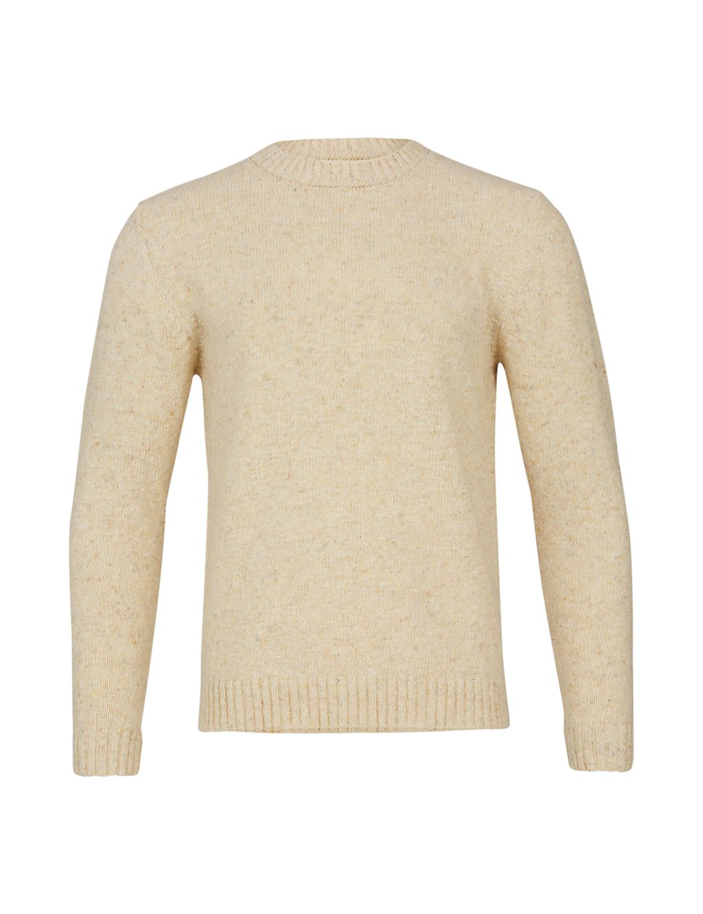 Pure Wool Crew Neck Jumper 1 of 4