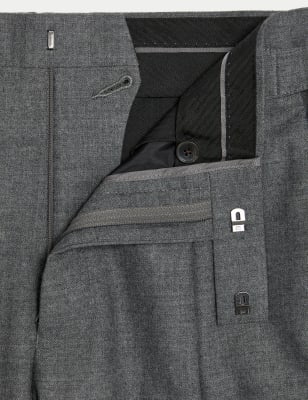 Mens wool flannel dress pants sales