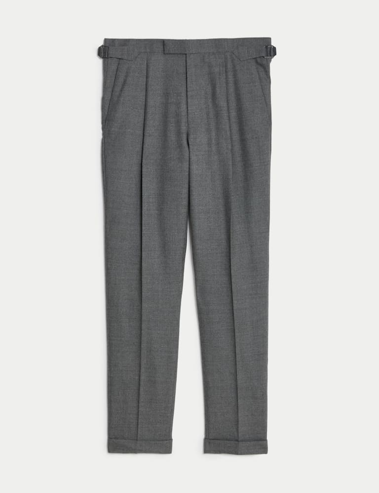 Wool flannel trousers mens best sale