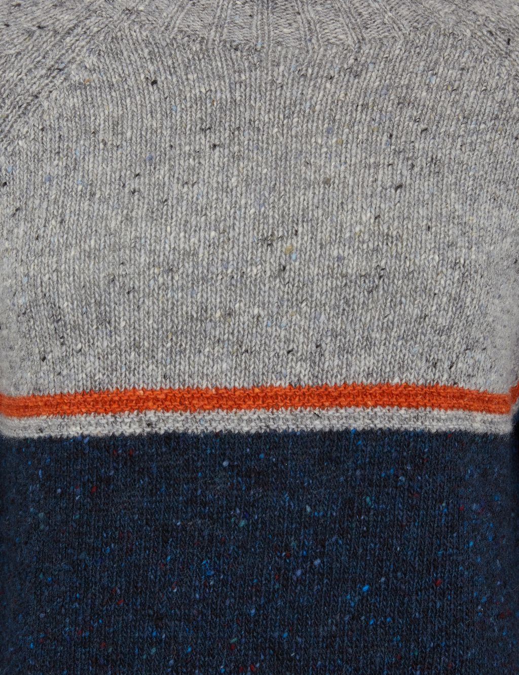 Pure Wool Funnel Neck Jumper 2 of 4