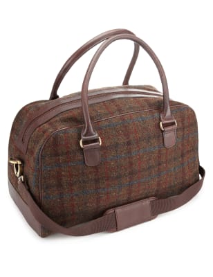 Tweed discount holdall bag