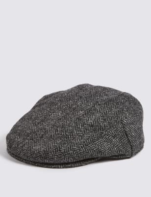 marks and spencer mens flat caps