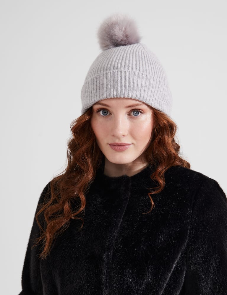 M&s fur hat on sale